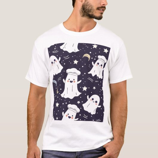 Schattigee Chef Ghost T-shirt (Voorkant)