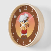 Schattigee chef-kok beer liefhebbers keuken (Hoek)