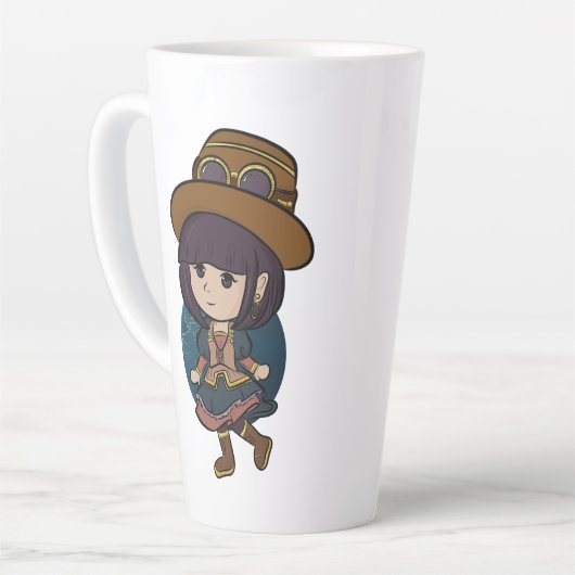 Schattigee Chibi Anime Girl Mok (Linkerhoek)