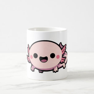 Schattigee Chibi Axolotl Koffiemok