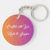 Schattigee Chibi Dancing 2 Sleutelhanger (Achterkant)