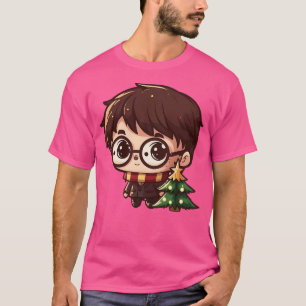 Schattigee Chibi Kawaii-personage T-shirt