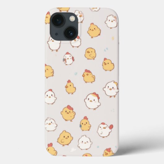 Schattigee chick iPhone / iPad case (Achterkant)