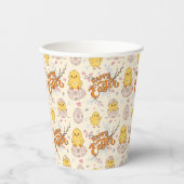 Schattigee Chicks & Eggs Party Papieren Bekers (Voorkant)