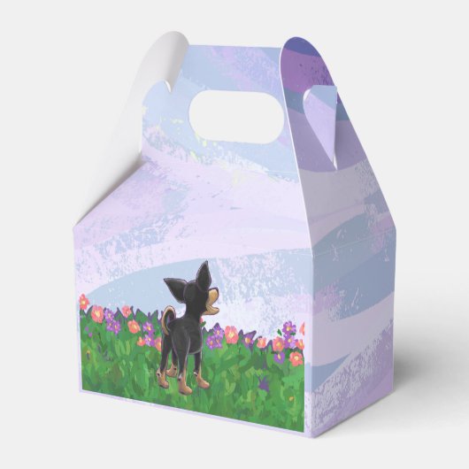 Schattigee Chihuahua Cadeaus & Accessoires Bedankdoosjes (Achterkant)