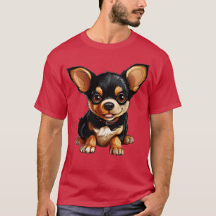 Schattigee Chihuahua Honden Chihuahuas 4 T-shirt