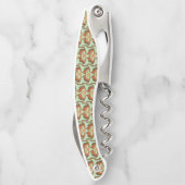 Schattigee Chipmunks Fall Wedding Patterned Kurkentrekker (Achterkant)