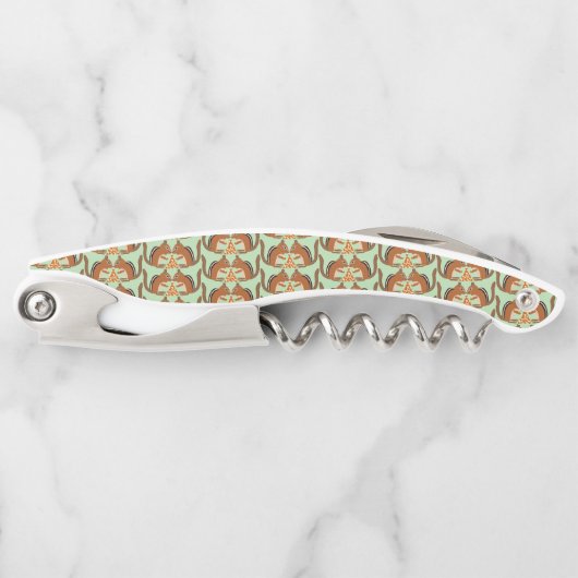 Schattigee Chipmunks Fall Wedding Patterned Kurkentrekker (Voorkant)