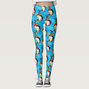 Schattigee Chiquita Vaquita Genieten van een Virgi Leggings