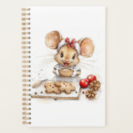 Schattigee Christmas Chef Mouse Planner