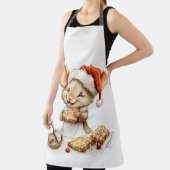 Schattigee Christmas Chef Mouse Schort (Insitu)