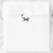 Schattigee Christmas Lizard Gift Label Stickers (Tas)