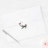 Schattigee Christmas Lizard Gift Label Stickers (Envelop)