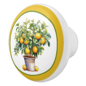 Schattigee citroenliefhebbers keuken keramische knop (Rechts)