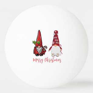 Schattigee Classic Gnomes Custom Christmas Pingpongballen