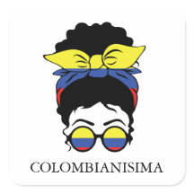 SCHATTIGEE Colombiaanse meisjesvlag