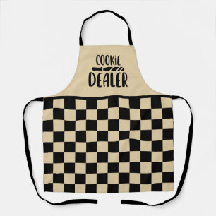 Schattigee Cookie Dealer Bakkerij Word Art Schort