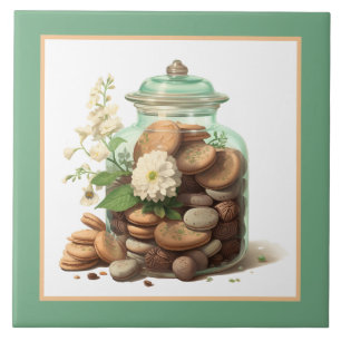 Schattigee Cookie Jar Bakkerij Business Home Craft Tegeltje