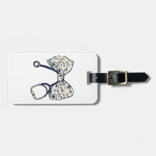 Schattigee Coquette Bow Coquette Bow Nurse Nursing Bagagelabel