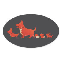 Schattigee Corgi Dog Family – Baby Quote Baby Bib