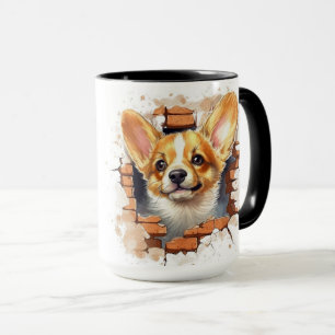 Schattigee Corgi-pup Mok