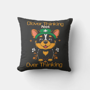 Schattigee Corgi St. Patrick's Day kussen - gepers