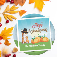 Schattigee Corgi Thanksgiving Custom Party