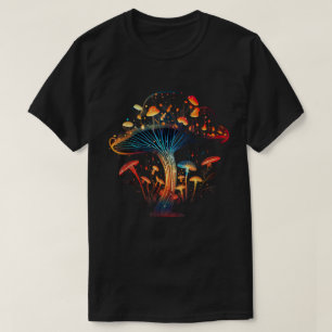 Schattigee Cottagecore Mushroom Esthetische hippie T-shirt