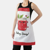 Schattigee cranberrysaus – Grappig Kawaii Koken Schort (Insitu)