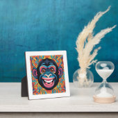 Schattigee Crazy Funny Chimpanzee Fotoplaat (Insitu)