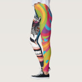 Schattigee Crazy Funny Chimpanzee Leggings (Links)