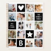 Schattigee Cube Gepersonaliseerde Fotocollage Keep Planner (Voorkant)
