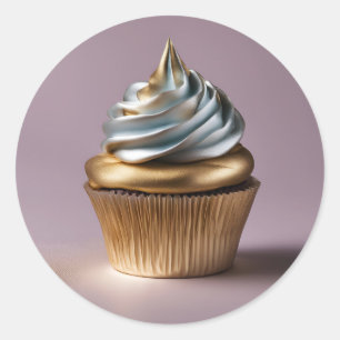 Schattigee Cupcake Bakkerij Ronde Sticker Gebak Ch