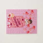 Schattigee Cupid Love Coupon Puzzel (Horizontaal)