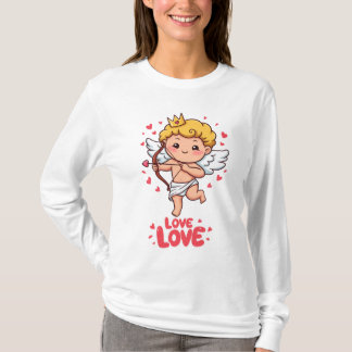 Schattigee Cupido Liefde T-shirt