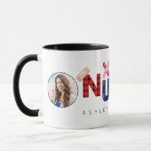 Schattigee Custom Christmas Nurse Gift 2 Foto's Na Mok (Links)