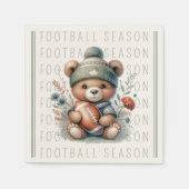 Schattigee Custom Football Papieren servetten (Voorkant)