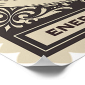 Schattigee Dachshund Spelen Drums Poster (Hoek)