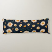 Schattigee Daisy Patterns Body Kussen (Achterkant)