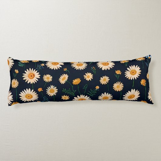 Schattigee Daisy Patterns Body Kussen (Achterkant)