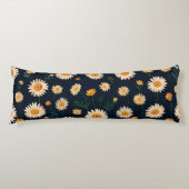 Schattigee Daisy Patterns Body Kussen (Voorkant)