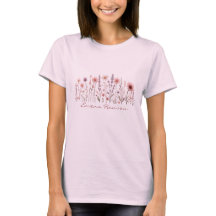 Schattigee daisy wildflower botanische bloemen T-s