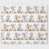 Schattigee Dancing Mummies Kinderen Halloween Part Cadeaupapier (Vlak)