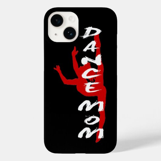 Schattigee Dans Moeder Ontwerp iPhone Case (Achterkant)