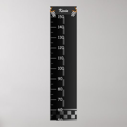 Schattigee de Groeigrafiek van de Racekring Poster (Voorkant)