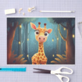 Schattigee Decoupage kinder giraffe liefhebbers Tissuepapier (Craft)