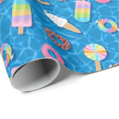 Schattigee desserts cadeaupapier (Rol Hoek)