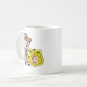 Schattigee detective Kinder foto Koffiemok (Voorkant links)