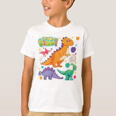 Schattigee Dino T-shirt (Voorkant)