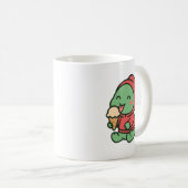 Schattigee Dinosaur Ice Cream – Leuke Koffie Mok / (Voorkant rechts)